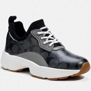 Coach Black and Gray Athletic Shoes